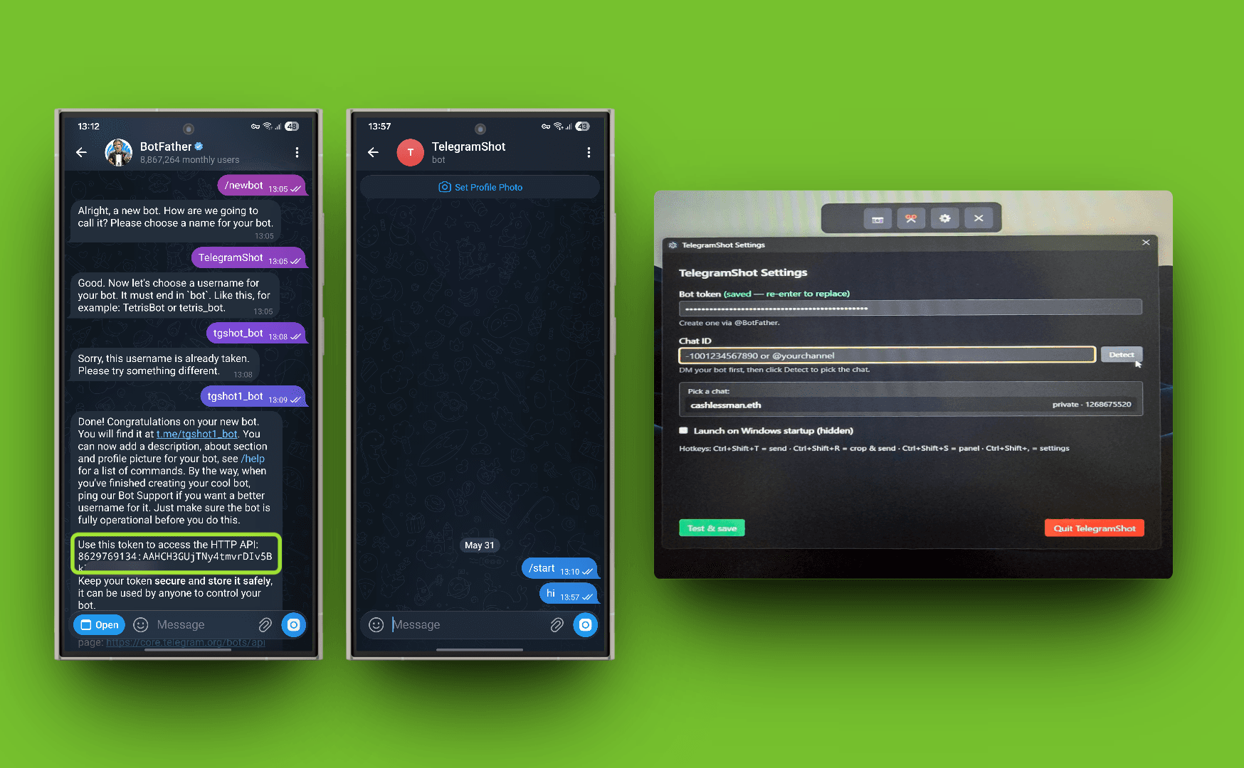 TelegramShot Setup Guide
